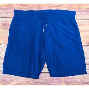 Peter Millar Mens XL Blue Cotton Modal Blend Lounge Shorts